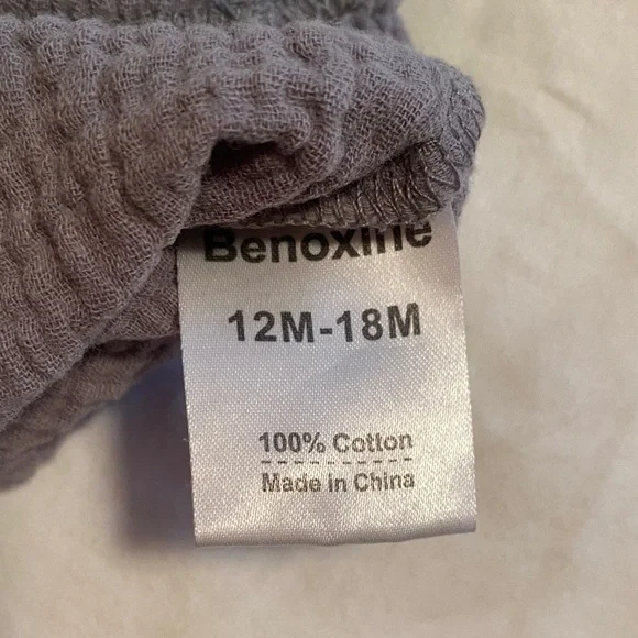 Baby Gauze Cotton Pants - Picture 2 of 8